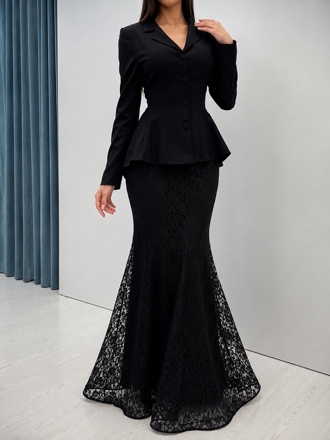 The Midnight Lace Set